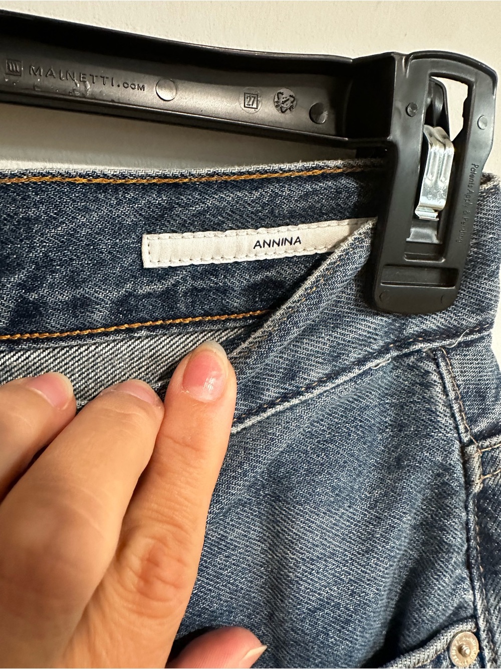 Citizens Of Humanity Annina High-Rise Jeans - Medium Blue Wash 25 Like New - Picture 4 of 9